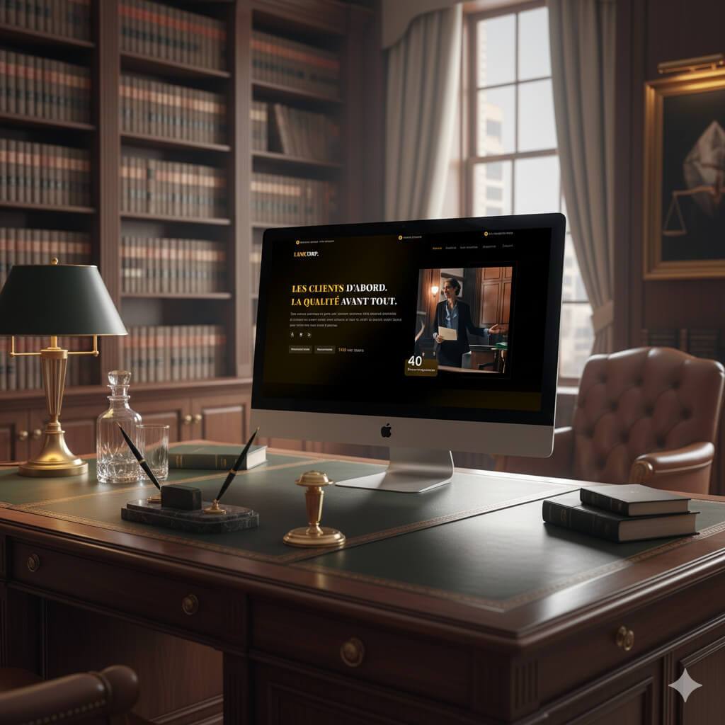 Création du site de Lawcorp